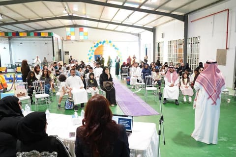 Parents and children at the SIA Welcoming Day assembly
